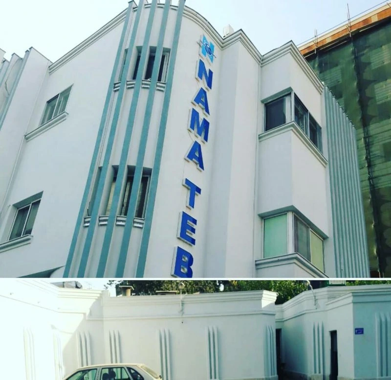 رنگ آمیزی نمای بیرونی ساختمان