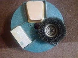 فرچه زدن سنگ - فرچه دستگاه در روی دستگاه کفسابی