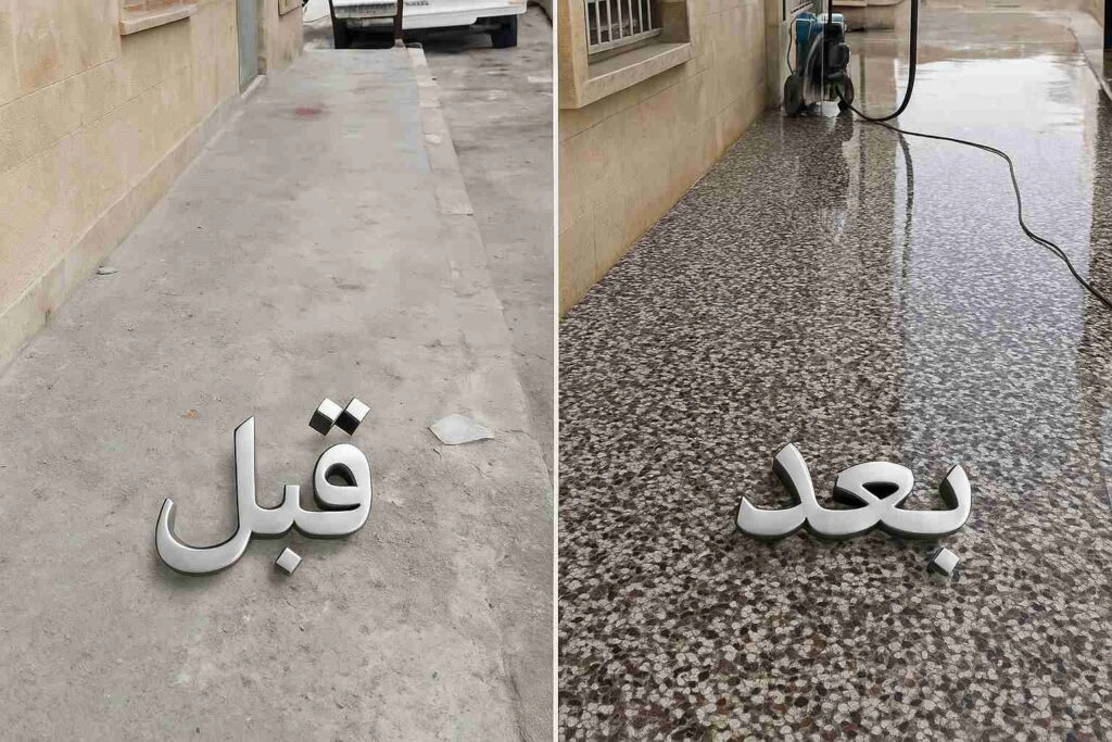 قبل و بعد کفسابی