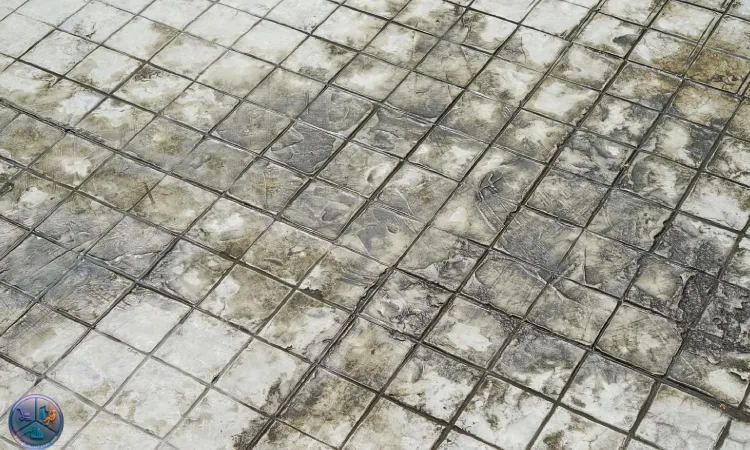 رفع سیاهی کف پارکینگ